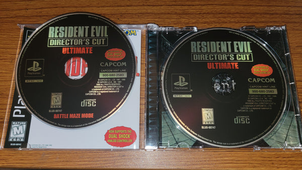 Resident Evil Playstation 1 reproduction