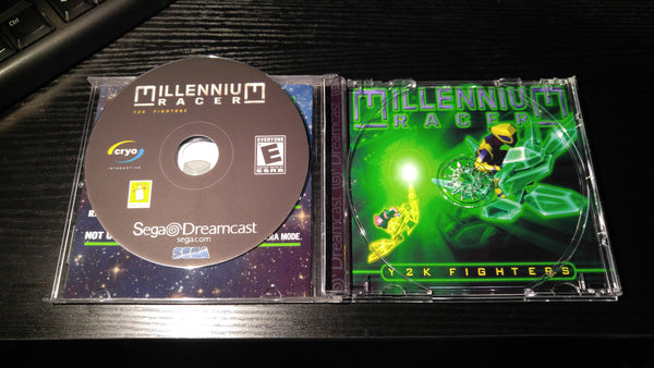 Millennium Racer Y2K Fighters Sega Dreamcast reproduction