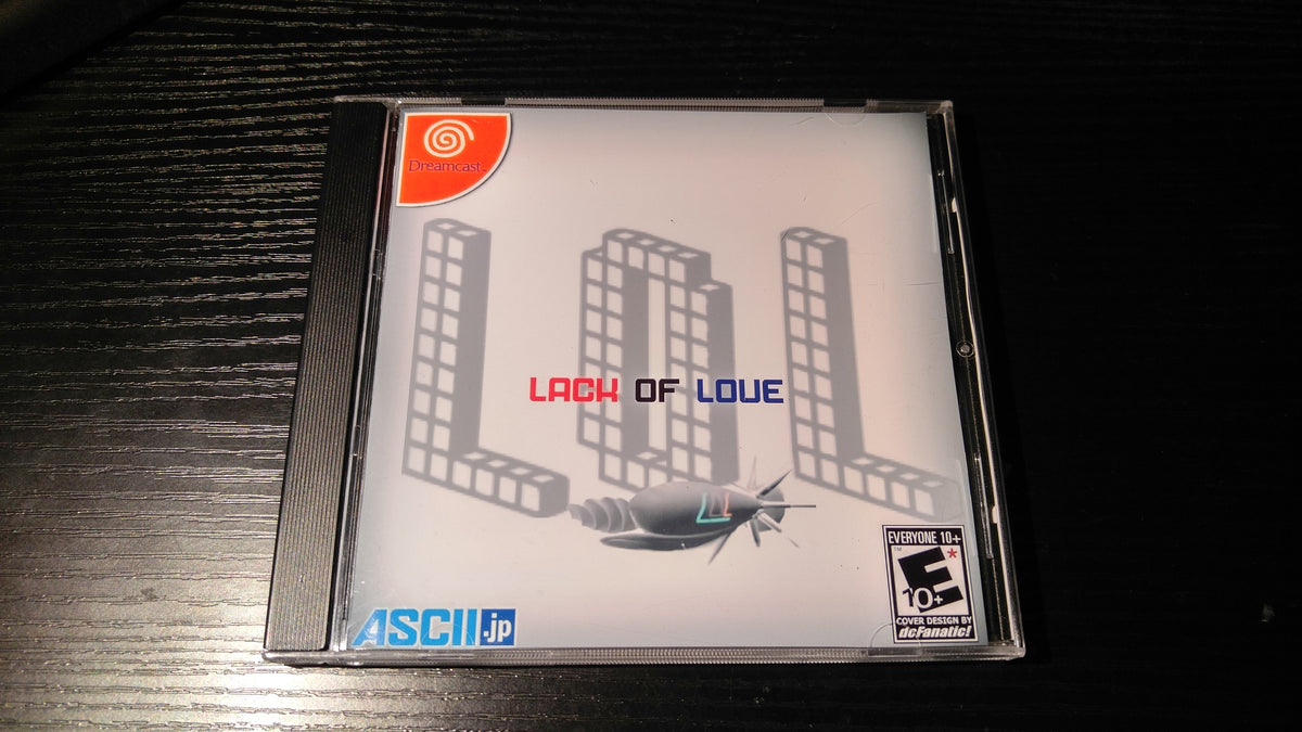 Lack of Love Sega Dreamcast english translated reproduction