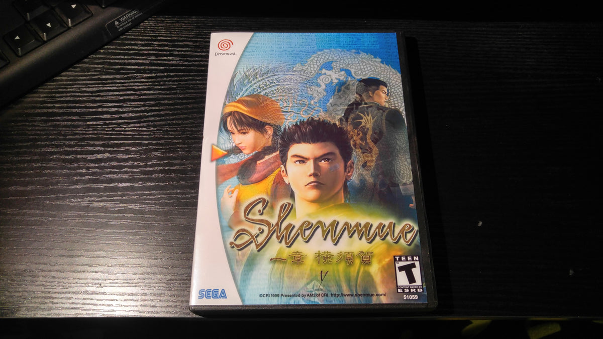 Caja de metacrilato - SEGA Dreamcast Shenmue Caja de metacrilato - SEGA Dreamcast Shenmue