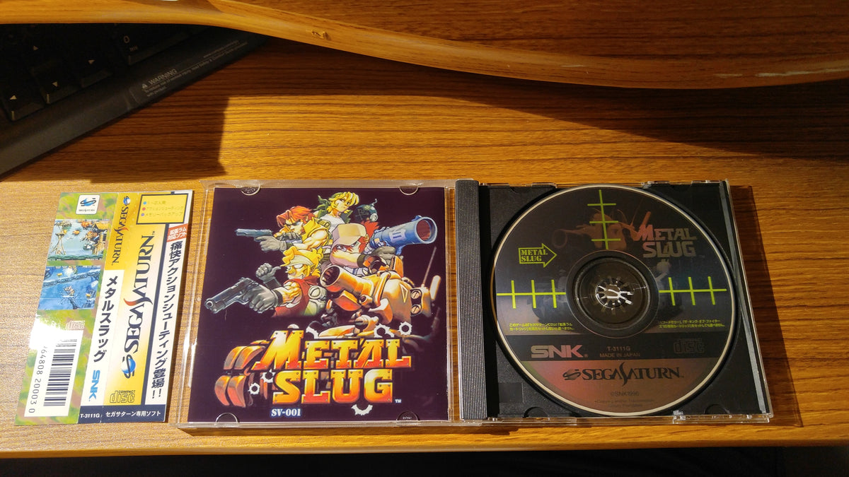 Metal Slug Sega Saturn reproduction – Nightwing Video Game