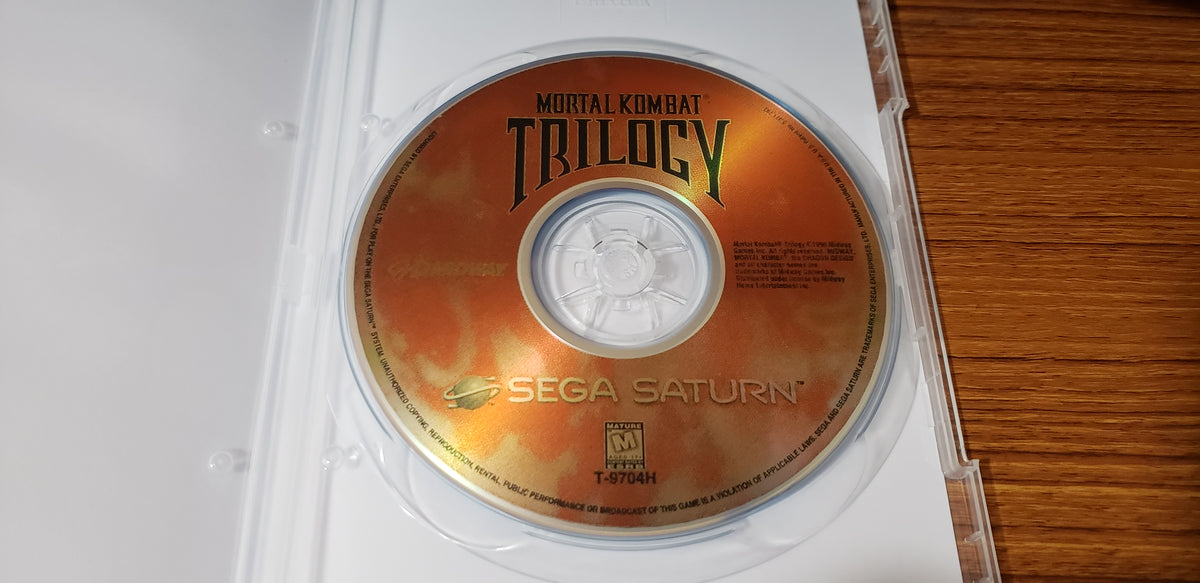 Mortal Kombat Trilogy - SEGA Saturn – Retro Games Reproduction