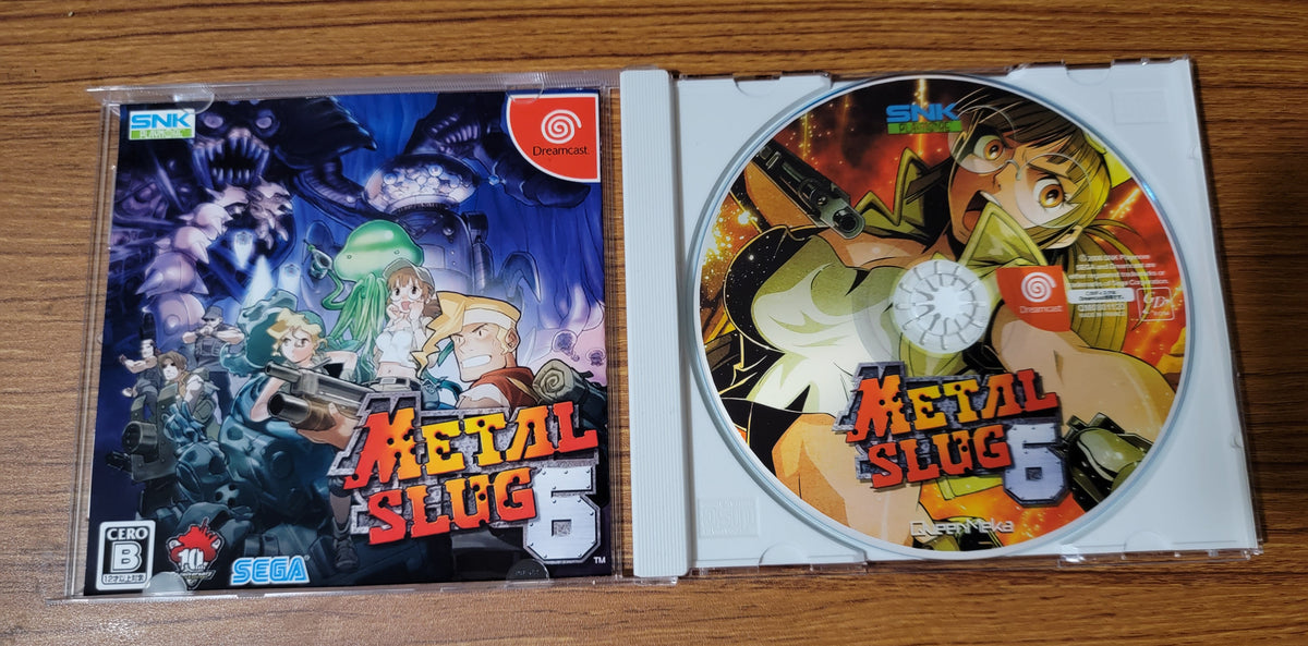 metal gear solid dreamcast Metal Slug 6 Sega Dreamcast Repro – Nightwing Video Game Reproductions
