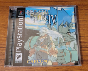 Breath of Fire IV Playstation reproduction