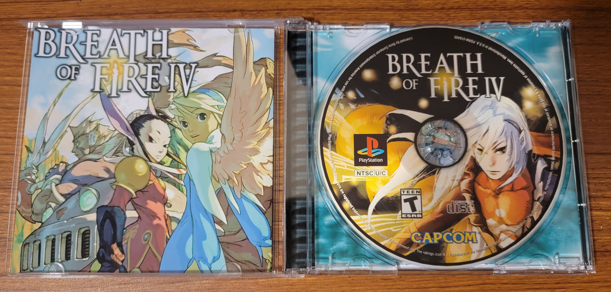 Breath of Fire IV Playstation reproduction – Nightwing Video Game ...