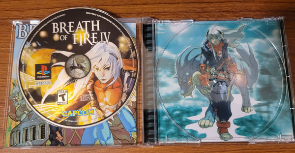 Breath of Fire IV Playstation reproduction
