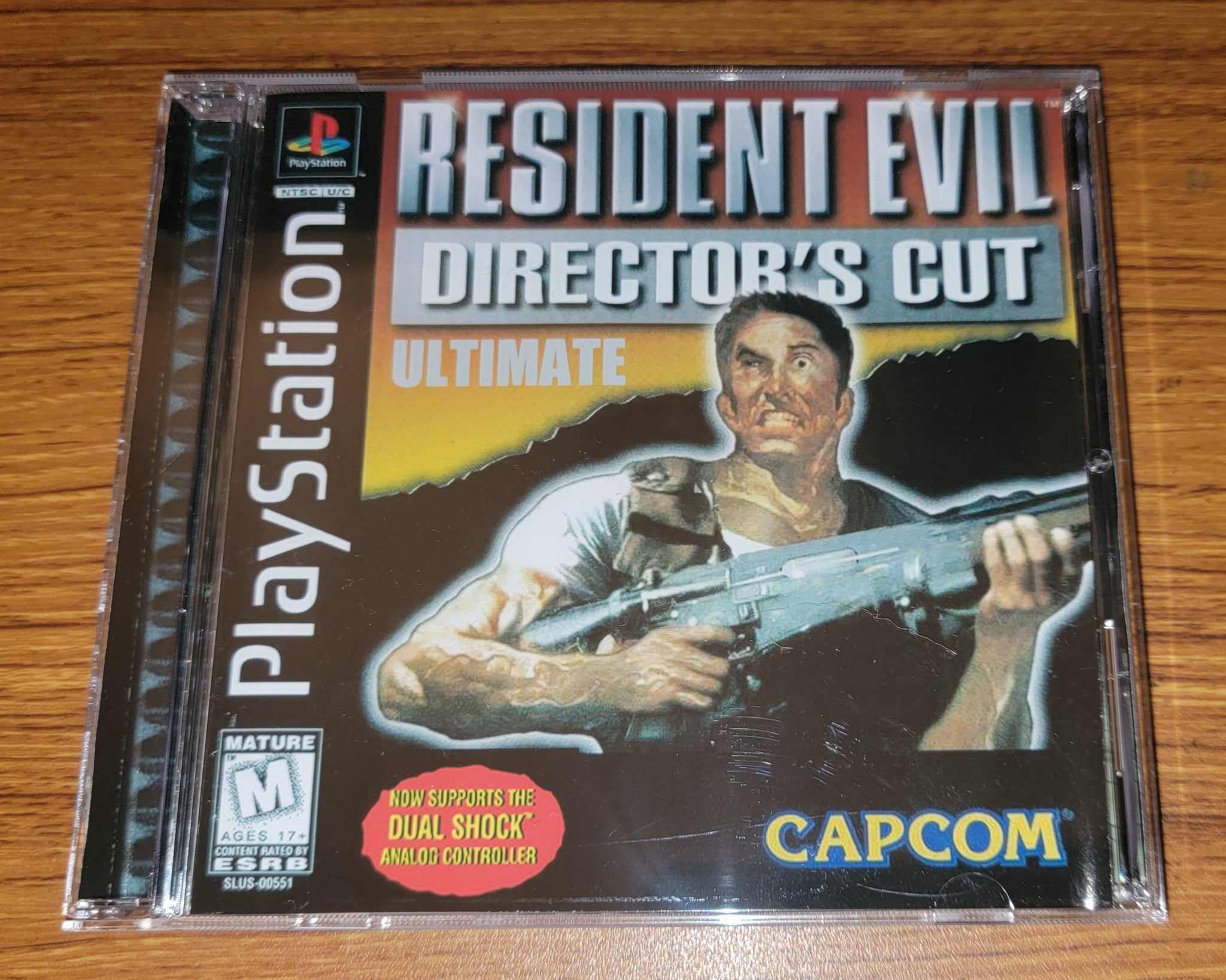 Resident Evil Playstation 1 reproduction