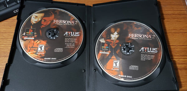 Persona 2 Eternal Punishment Playstation Reproduction