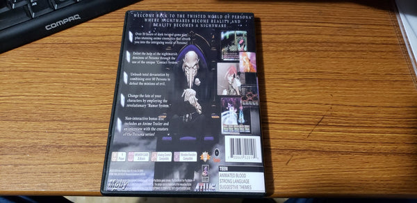 Persona 2 Eternal Punishment Playstation Reproduction