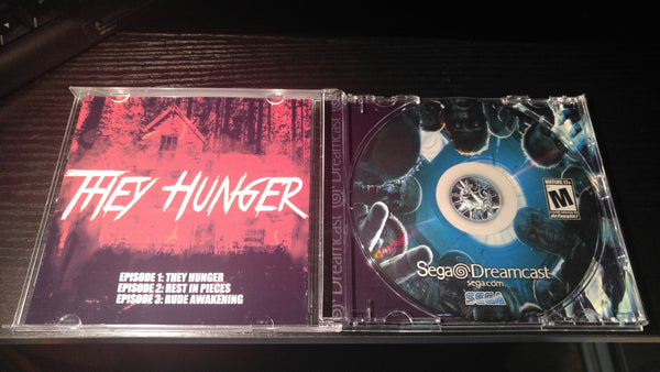 They Hunger Trilogy Sega Dreamcast Reproduction back up