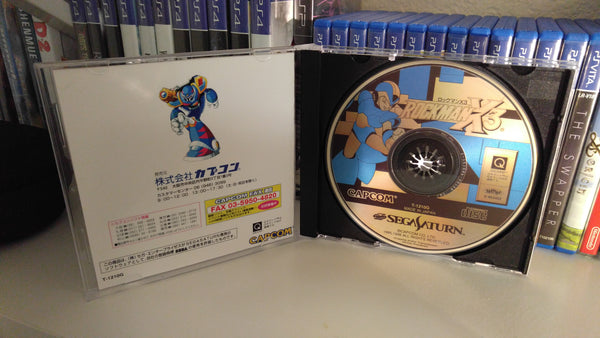 Rockman X3 Sega Saturn reproduction