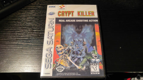 Crypt Killer Sega Saturn reproduction