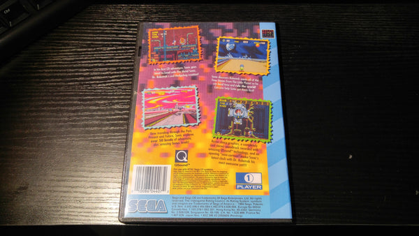 Sonic CD Sega CD reproduction