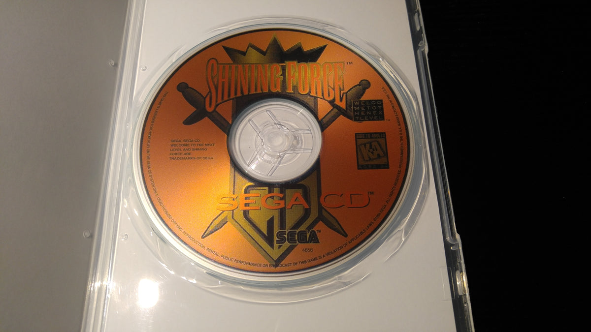 Shining Force CD Sega CD Reproduction case – Nightwing Video Game ...