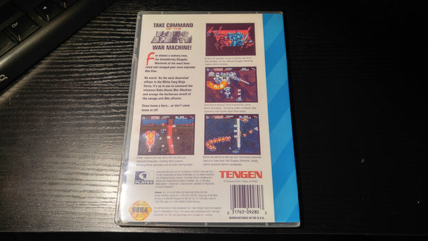 Robo Aleste Sega CD reproduction