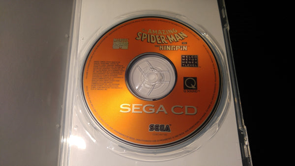The Amazing Spider Man Sega CD Reproduction