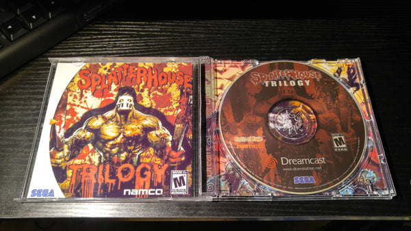 Splatterhouse Trilogy Sega Dreamcast Reproduction