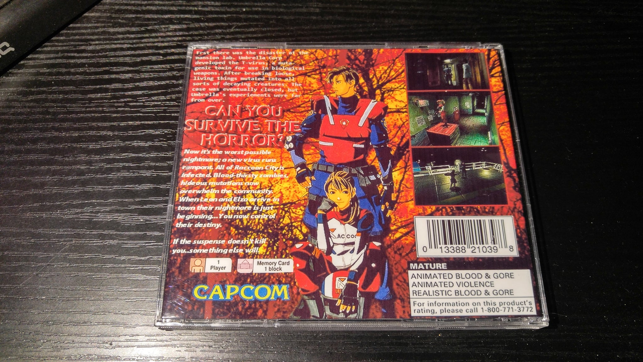 Resident Evil 1.5 Playstation 1 Unreleased – Nightwing Video Game