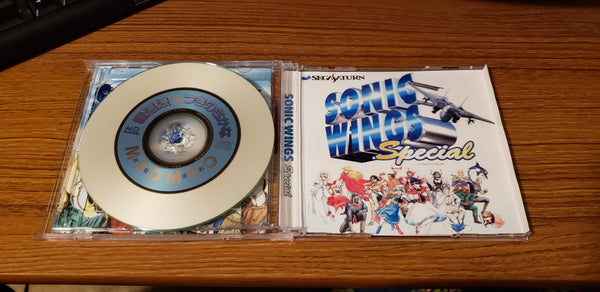 Sonic Wings Special Sega Saturn reproduction