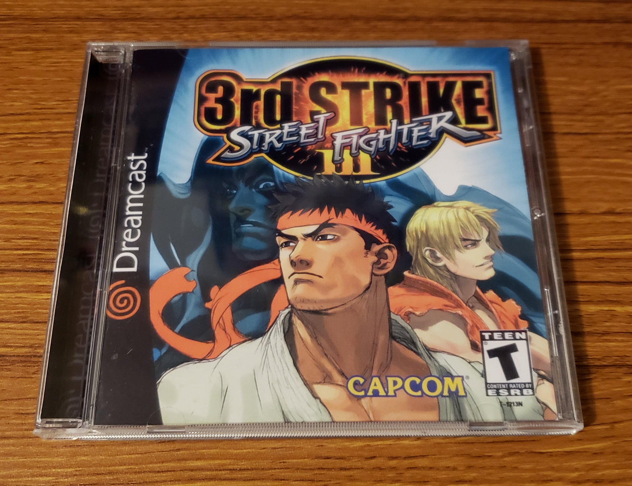 Street Fighter 3 3rd Strike Sega Dreamcast reproduction