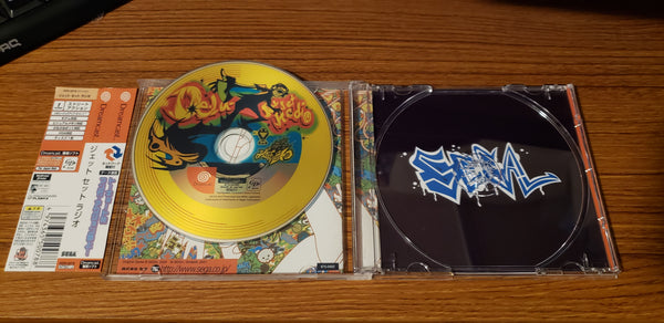La De Jet Set Radio Sega Dreamcast reproduction
