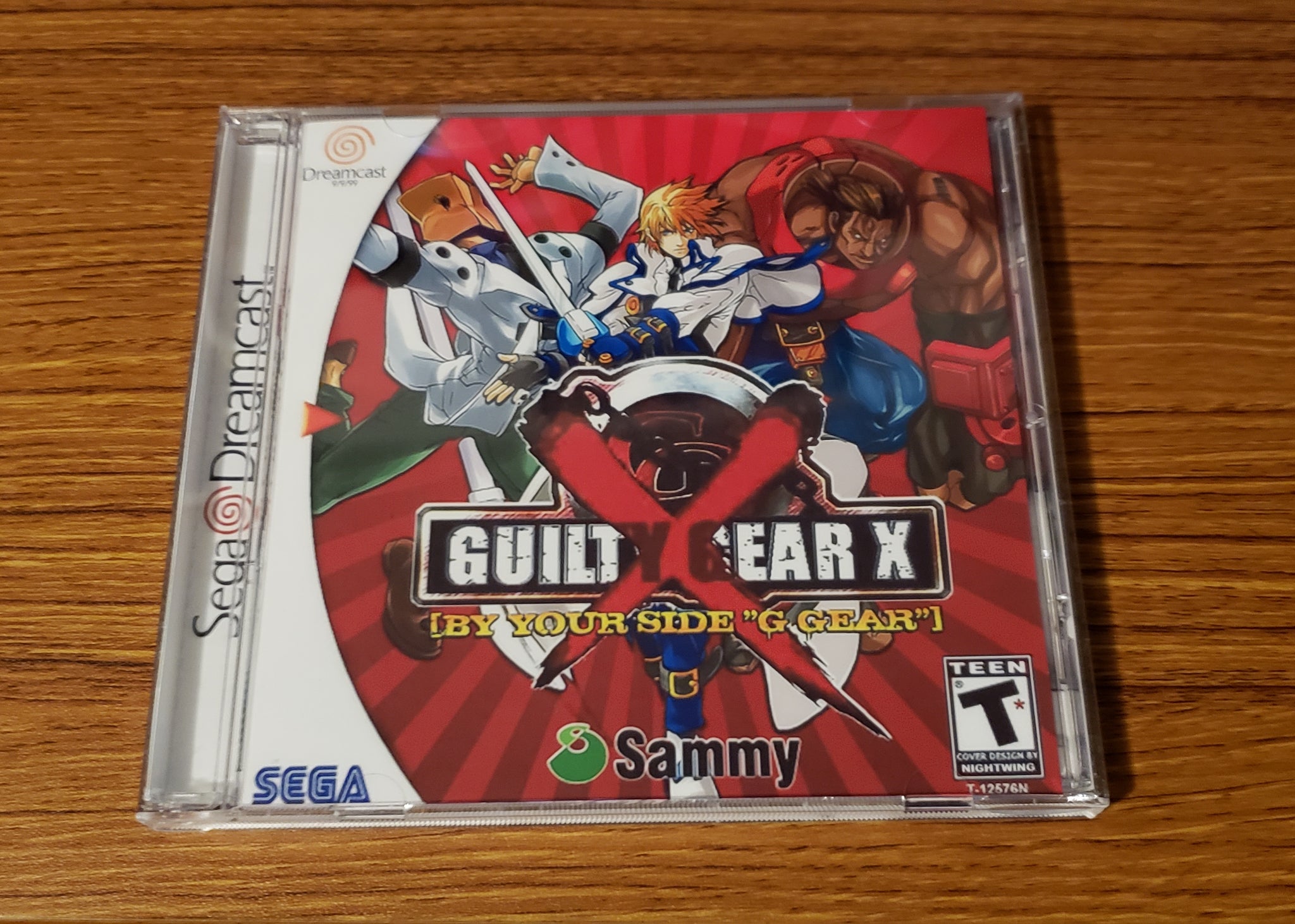 dreamcast guilty gear Guilty Gear X Sega Dreamcast reproduction u.s. art – Nightwing Video Game Reproductions