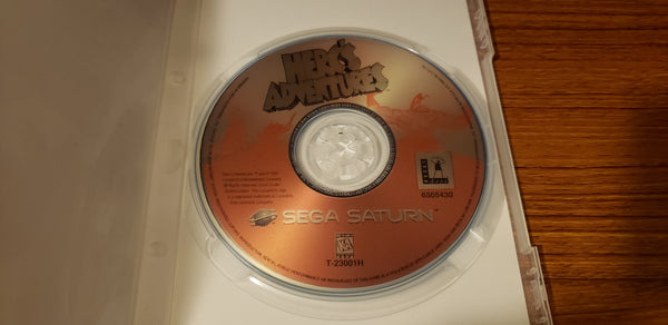 Hercs Adventure Sega Saturn reproduction