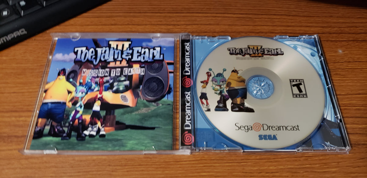 ToeJam and Earl III Sega Dreamcast reproduction – Nightwing Video Game ...