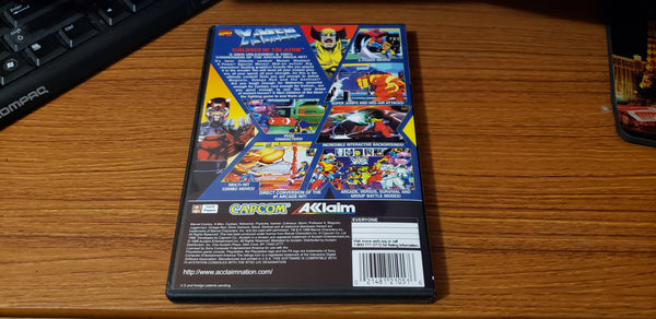 Xmen Children of The Atom playstation reproduction