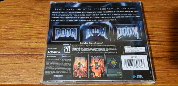 Doom Sega Dreamcast reproduction homebrew
