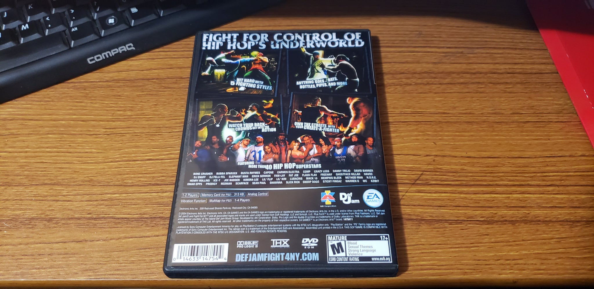Def Jam Fight For New York reproduction – Nightwing Video Game