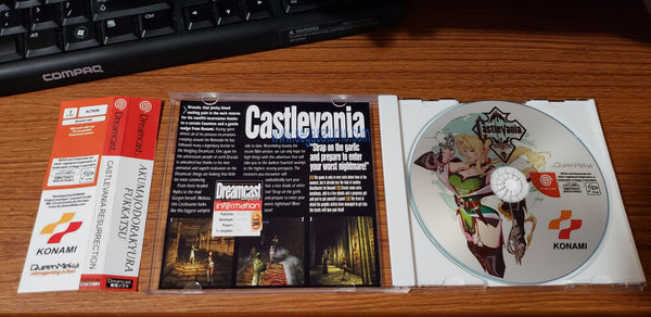 Castlevania Resurrection Sega Dreamcast repro