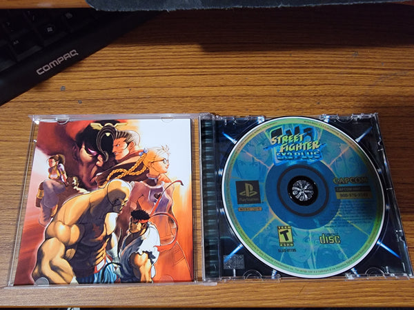 Street Fighter EX2 Plus Alpha PS1 Reproduction