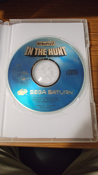 In The Hunt Sega Saturn Reproduction