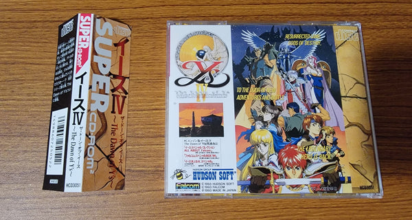 Ys IV PCEngine CD Reproduction game