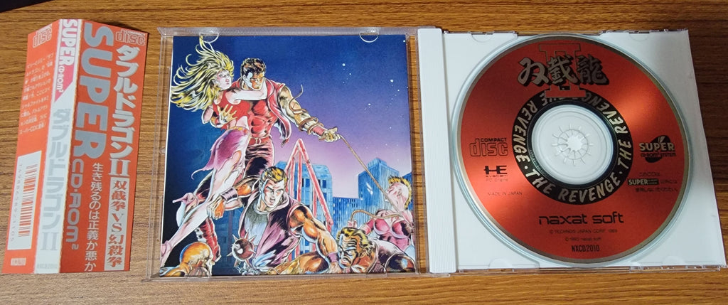 Double Dragon II PCEngine Reproduction – Nightwing Video Game Reproductions