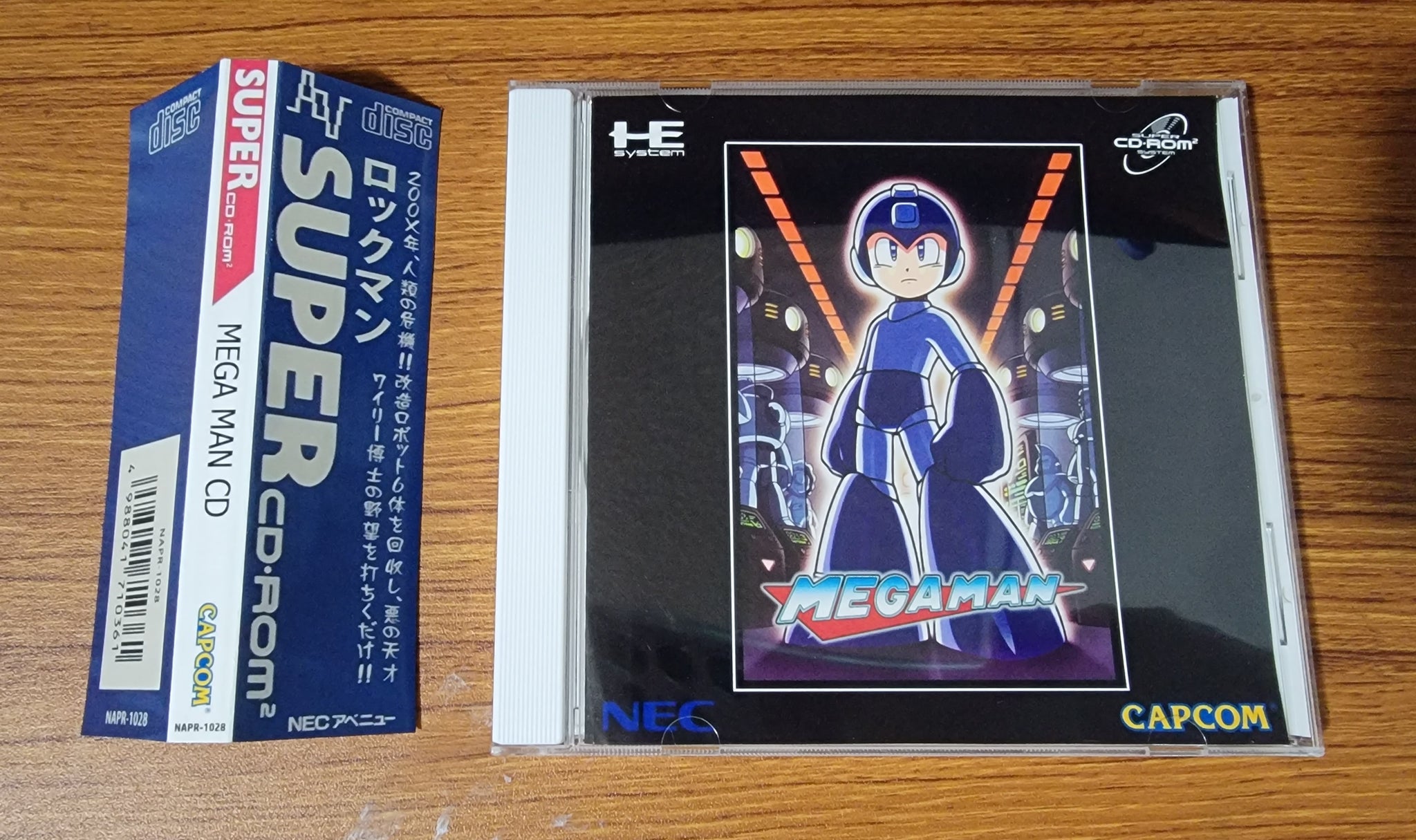 Mega Man CD PCEngine reproduction – Nightwing Video Game Reproductions
