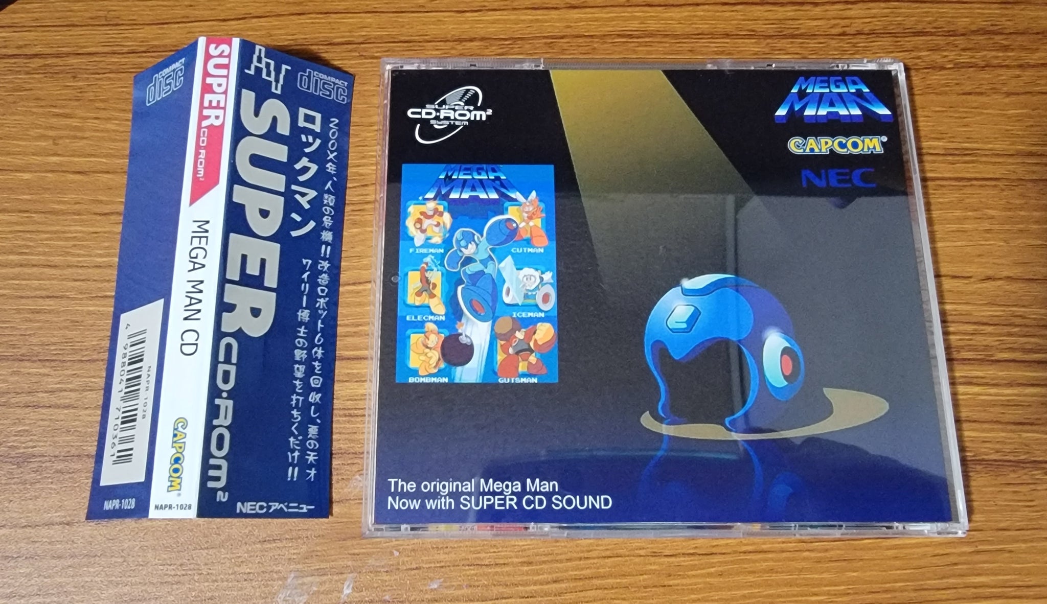 Mega Man CD PCEngine reproduction – Nightwing Video Game Reproductions