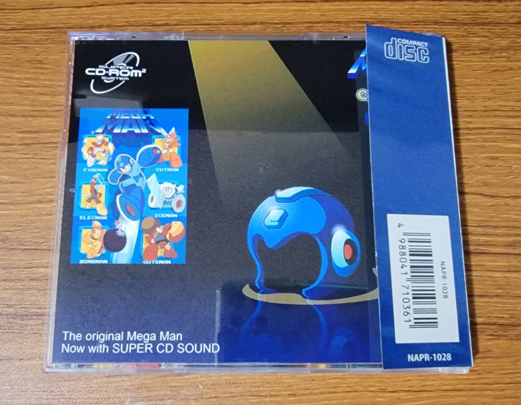 Mega Man CD PCEngine reproduction – Nightwing Video Game Reproductions