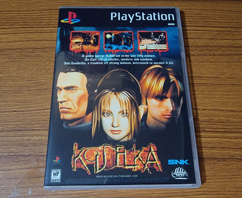 Koudelka Playstation Reproduction