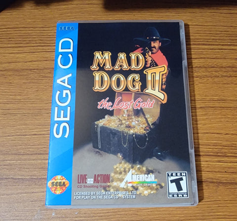 Mad Dog II Sega CD Reproduction