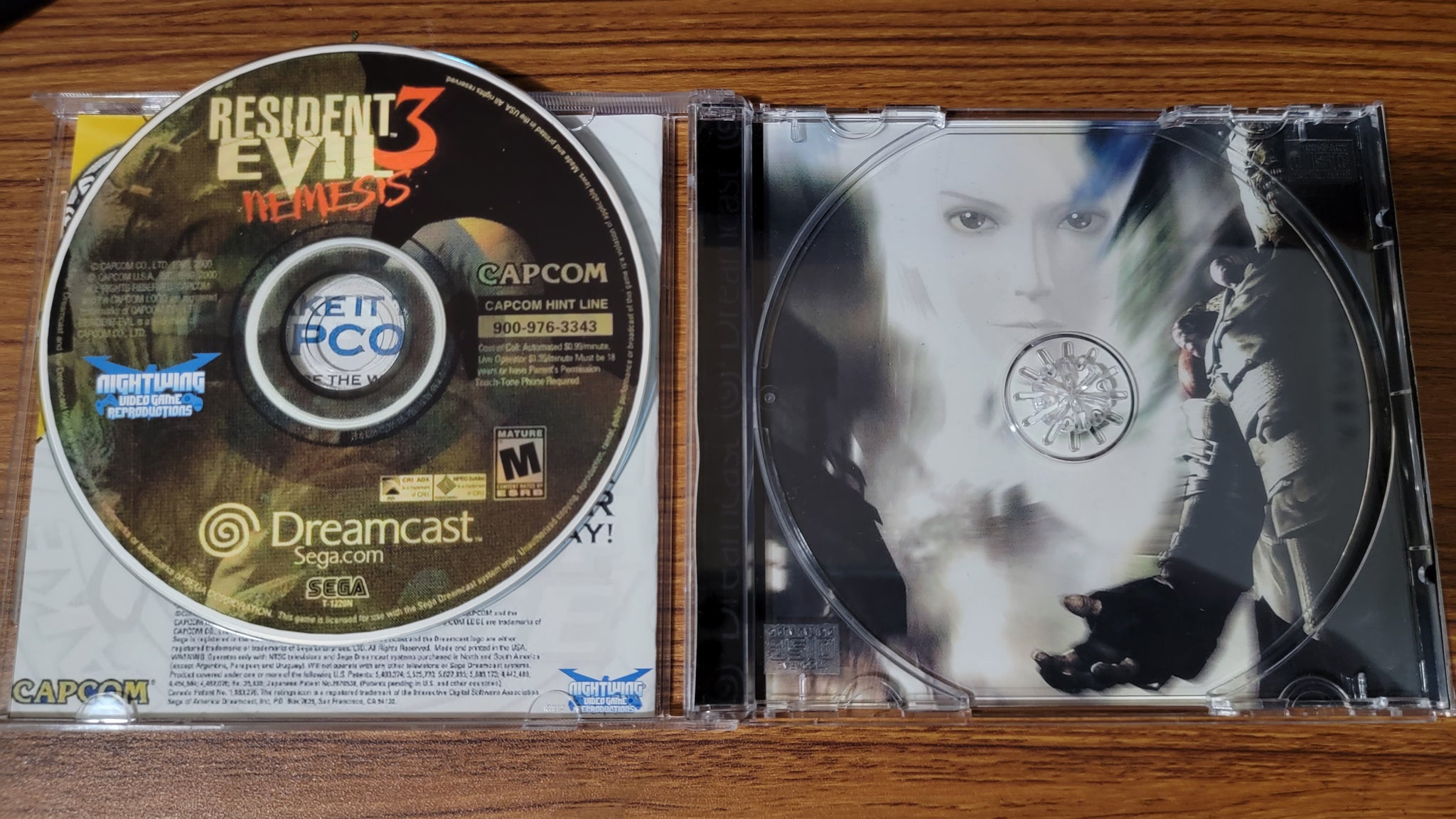 Resident Evil 3 Nemesis for Sega Dreamcast store