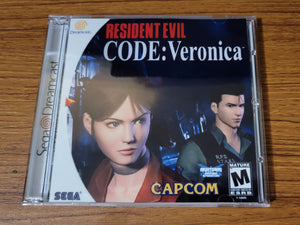 Resident Evil Code Veronica Sega Dreamcast reproduction