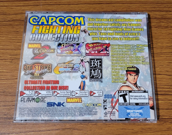 Capcom Fighting Collection – Nightwing Video Game Reproductions