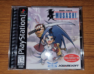 Brave Fencer Musashi PS1 Reproduction
