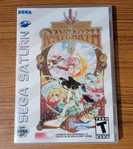 Magic Knight Rayearth Sega Saturn Reproduction copy – Nightwing Video ...