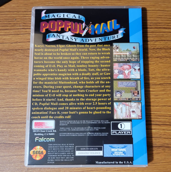 Popful Mail Sega CD Reproduction
