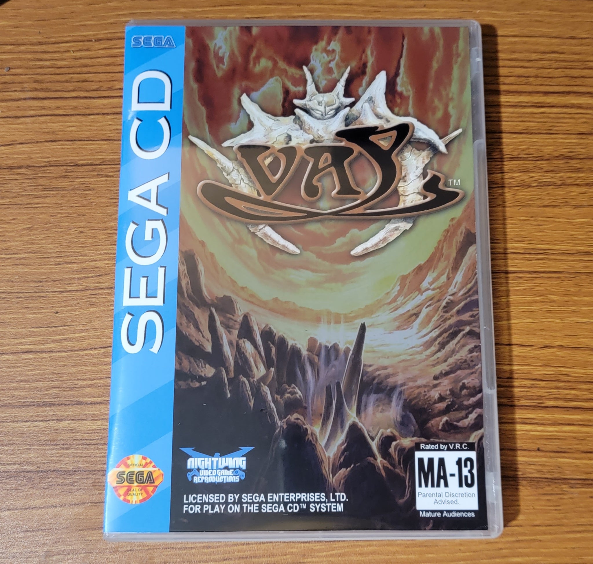 Vay Sega CD reproduction