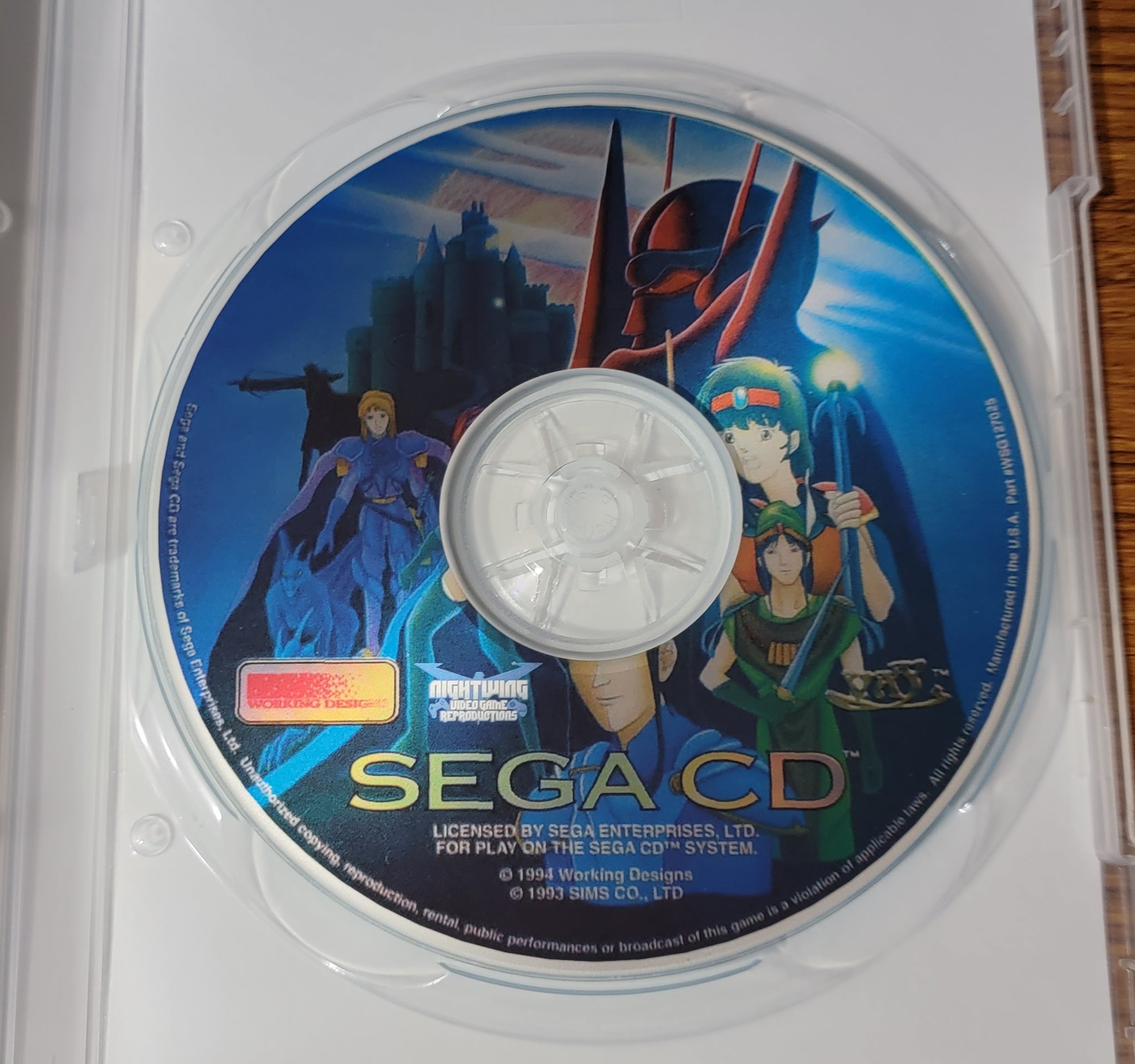 Vay high quality for Sega CD