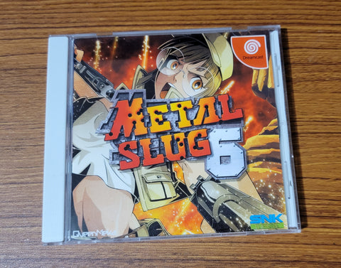 Metal Slug 6 Sega Dreamcast Repro